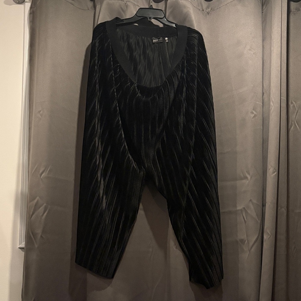 Rafaella Black Velvet pants